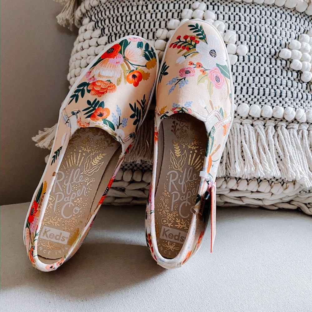 Limited Edition Rifle Paper Co x Keds Sneakers